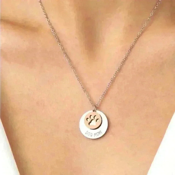Women’s Dog Mom Necklace for Dog Mama’s - Picture 3 of 5